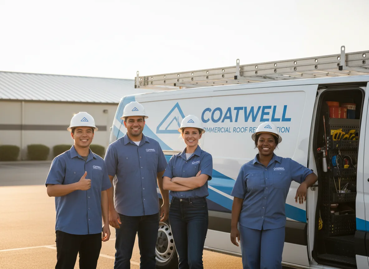 Commercial roof coating company in Goldonna, LA